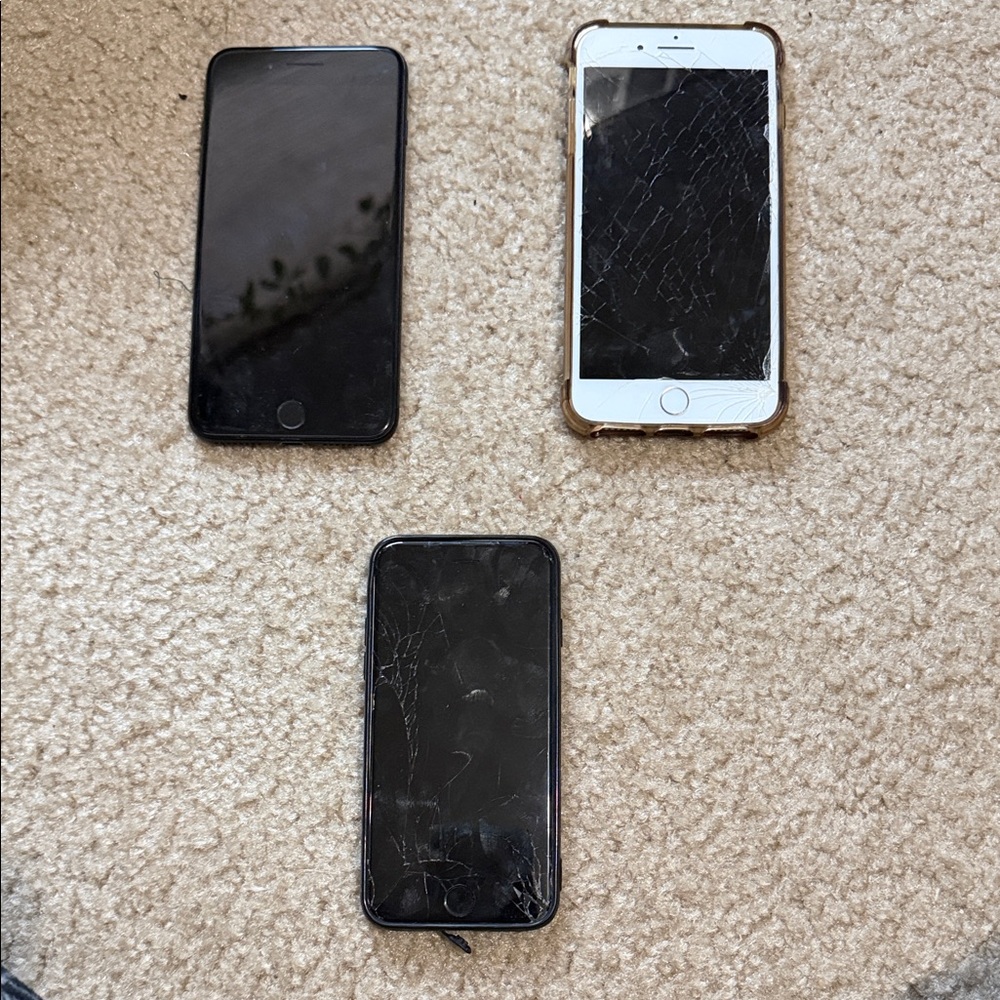 Apple Black and White Smartphones